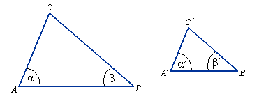 cechy podobie�stwa tr�jk�t�w