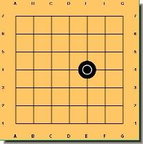 Ruch polega na postawieniu piona na skrzy�owaniu linii